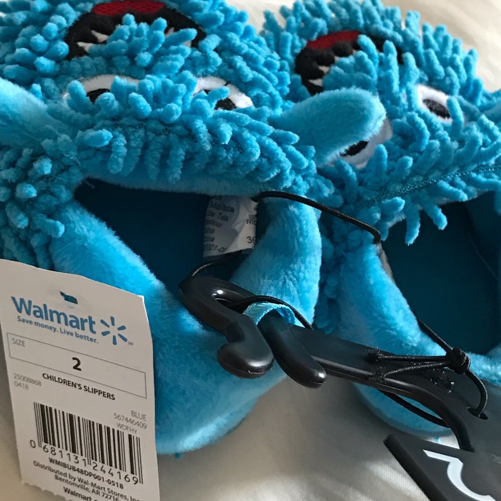 Monster slippers - size 2 - Picture 2 of 4